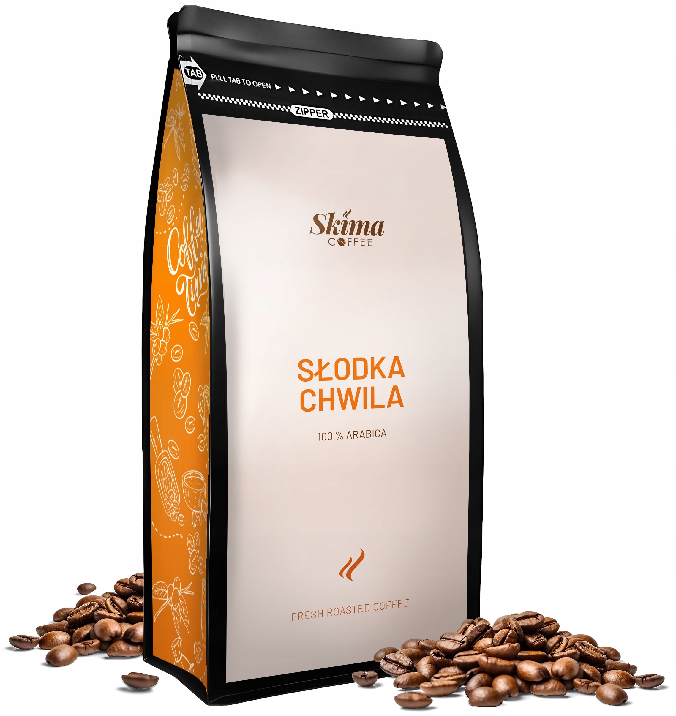 Kawa ziarnista 1kg SŁODKA CHWILA 100% ARABICA – Wyjątkowe doznania smakowe