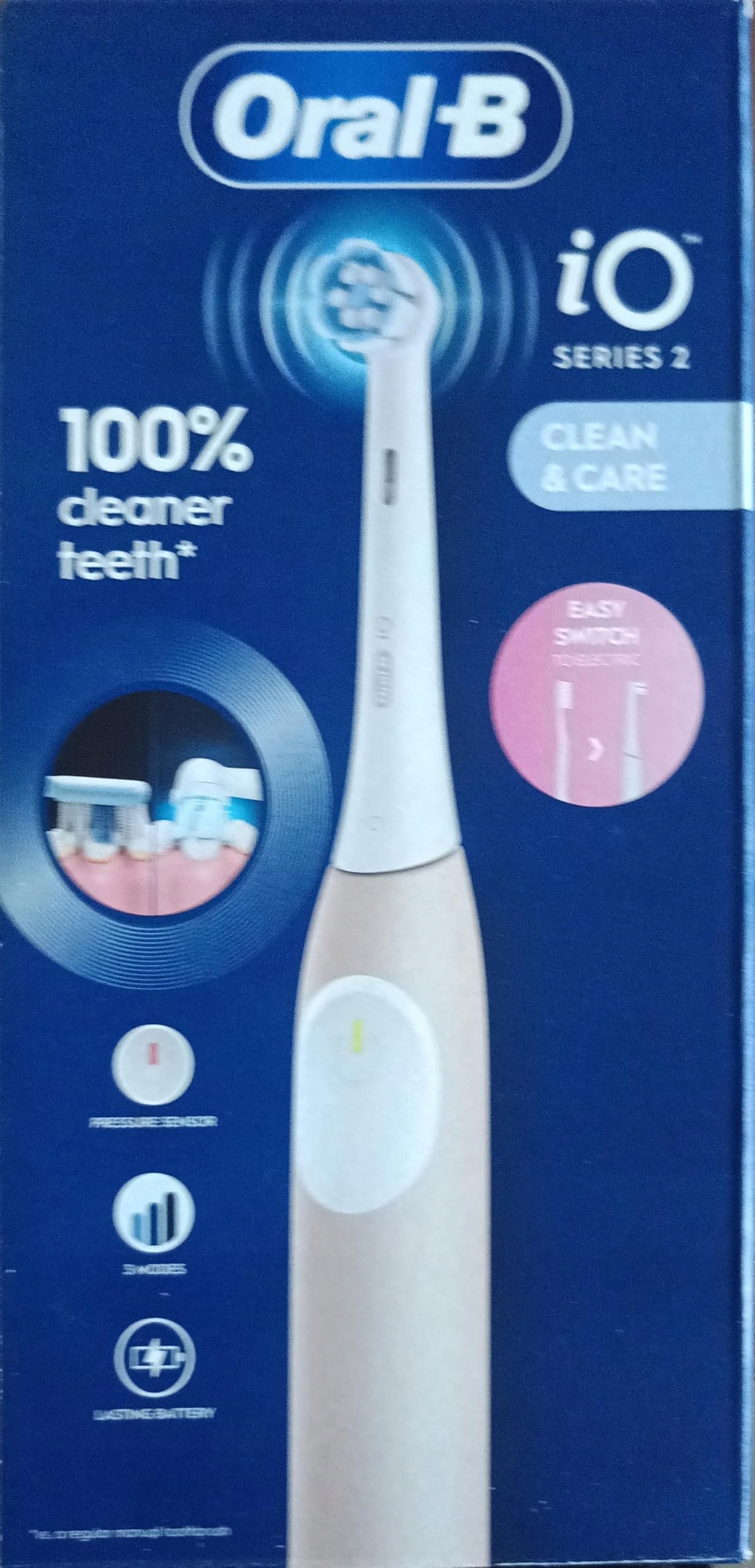 Technologia Oral-B iO – 100% czystsze zęby w porównaniu do tradycyjnych szczoteczek