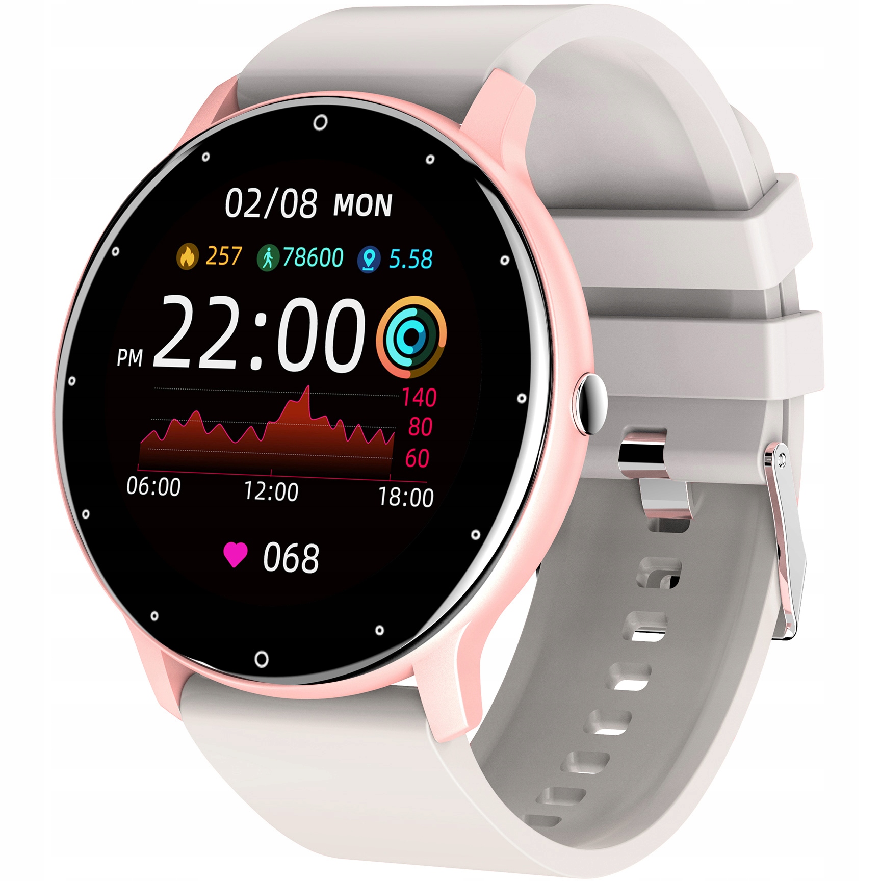 Zegarek Damski SMARTWATCH Gravity GT1-8 – Elegancja i funkcjonalność w jednym