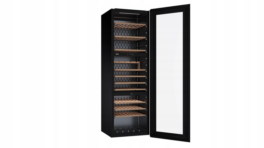 Pojemność na 93 butelki – Przechowuj swoje ulubione wina w doskonałych warunkach