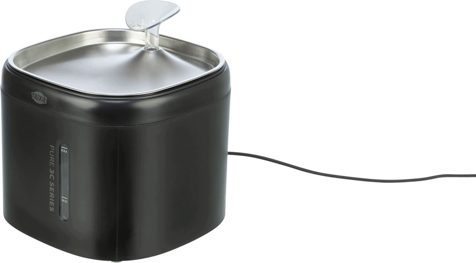 High-quality materials: stainless steel and plastic