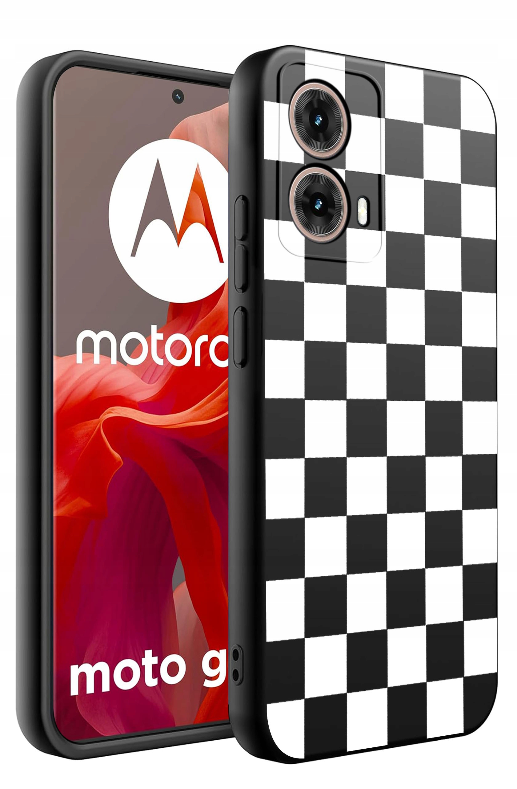 Etui do Motorola Moto G85 5G WZORY | SILIKONOWE MATT CASE – Ochrona i styl w jednym