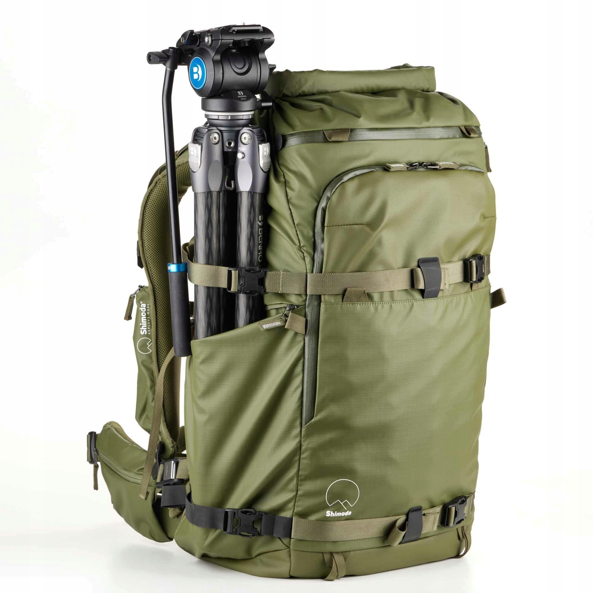 Shimoda Action X70 HD Army Green – Idealny plecak dla podróżników i fotografów