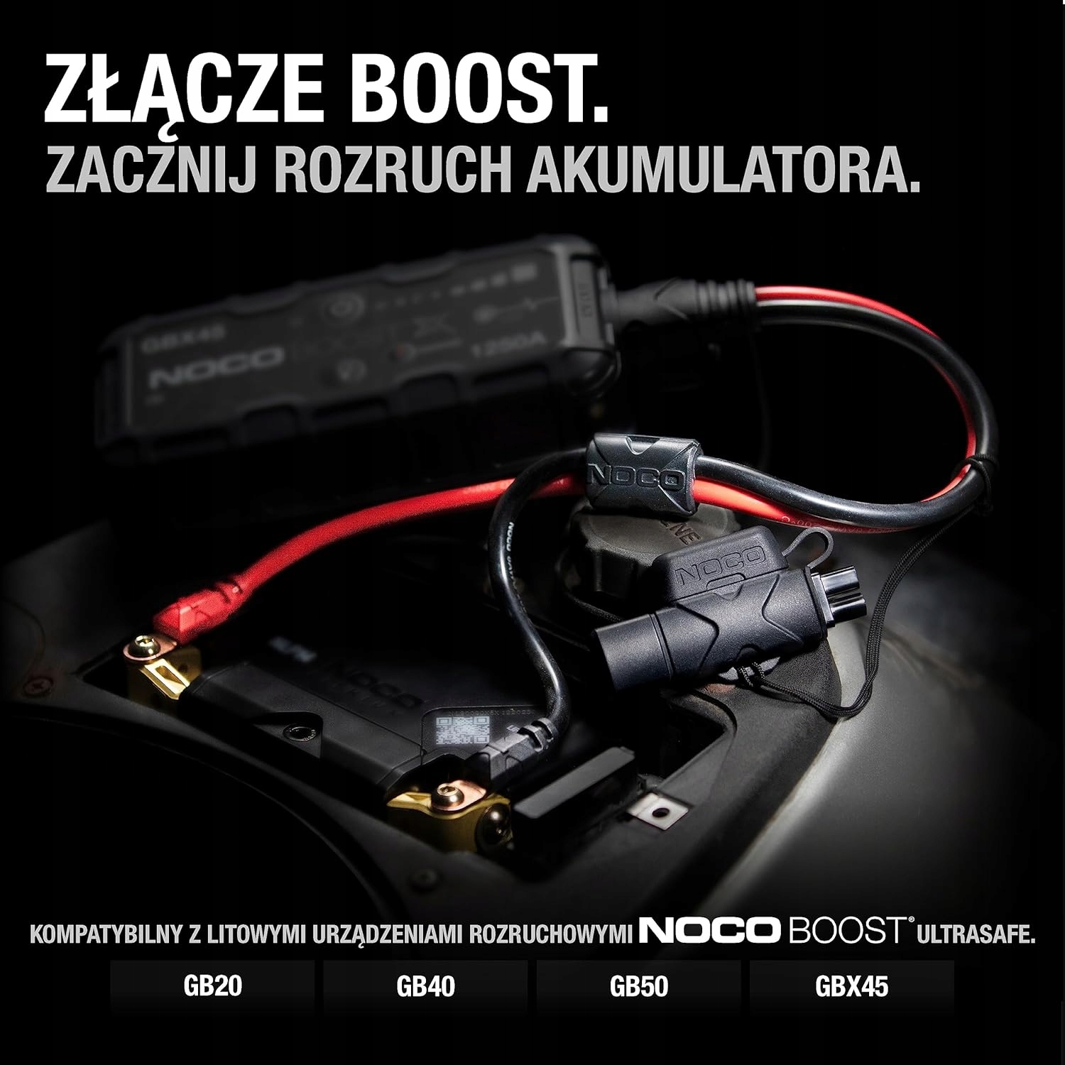 Łatwe połączenie z urządzeniami NOCO Boost