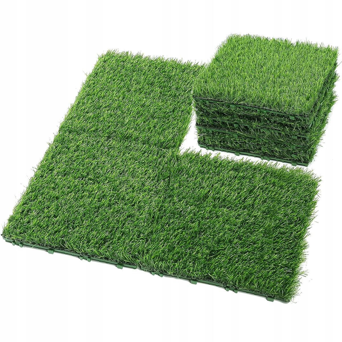 Sztuczna Trawa w Płytkach Zielona Piękna 30x30cm – Idealne rozwiązanie dla Twojego otoczenia