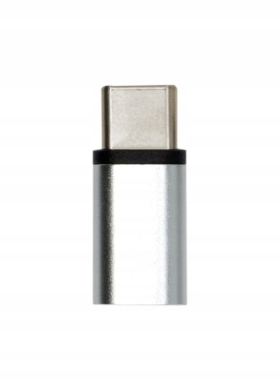 Adapter ProXtend USB-C na USB 2.0 Micro B – Srebrny zmieniacz pociągów