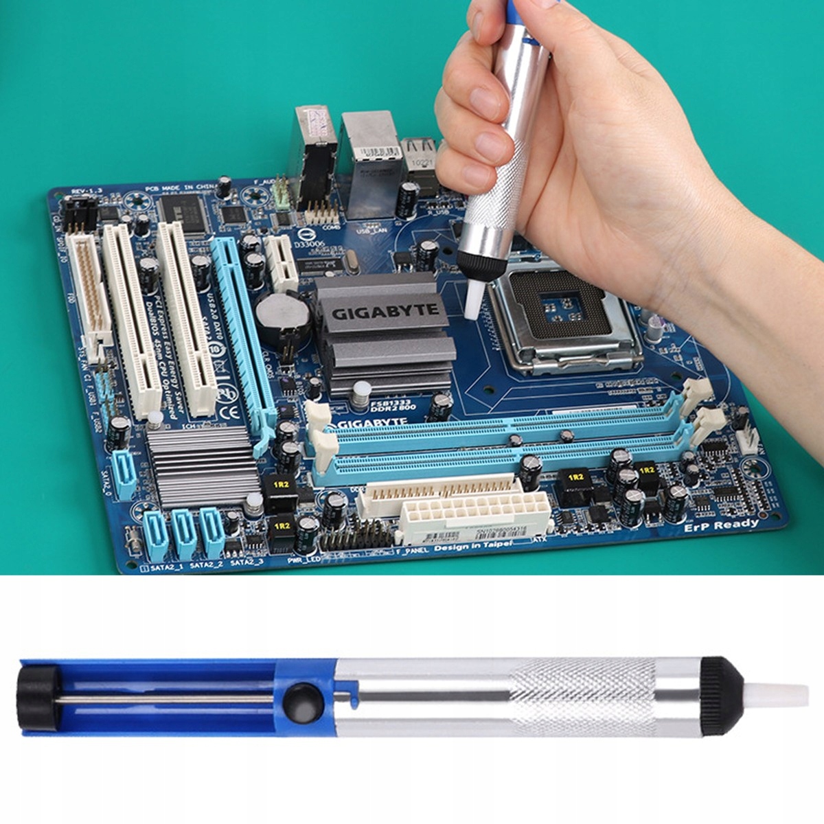 Stabilna podstawka na lutownicę – Bezpieczeństwo i ochrona powierzchni roboczej