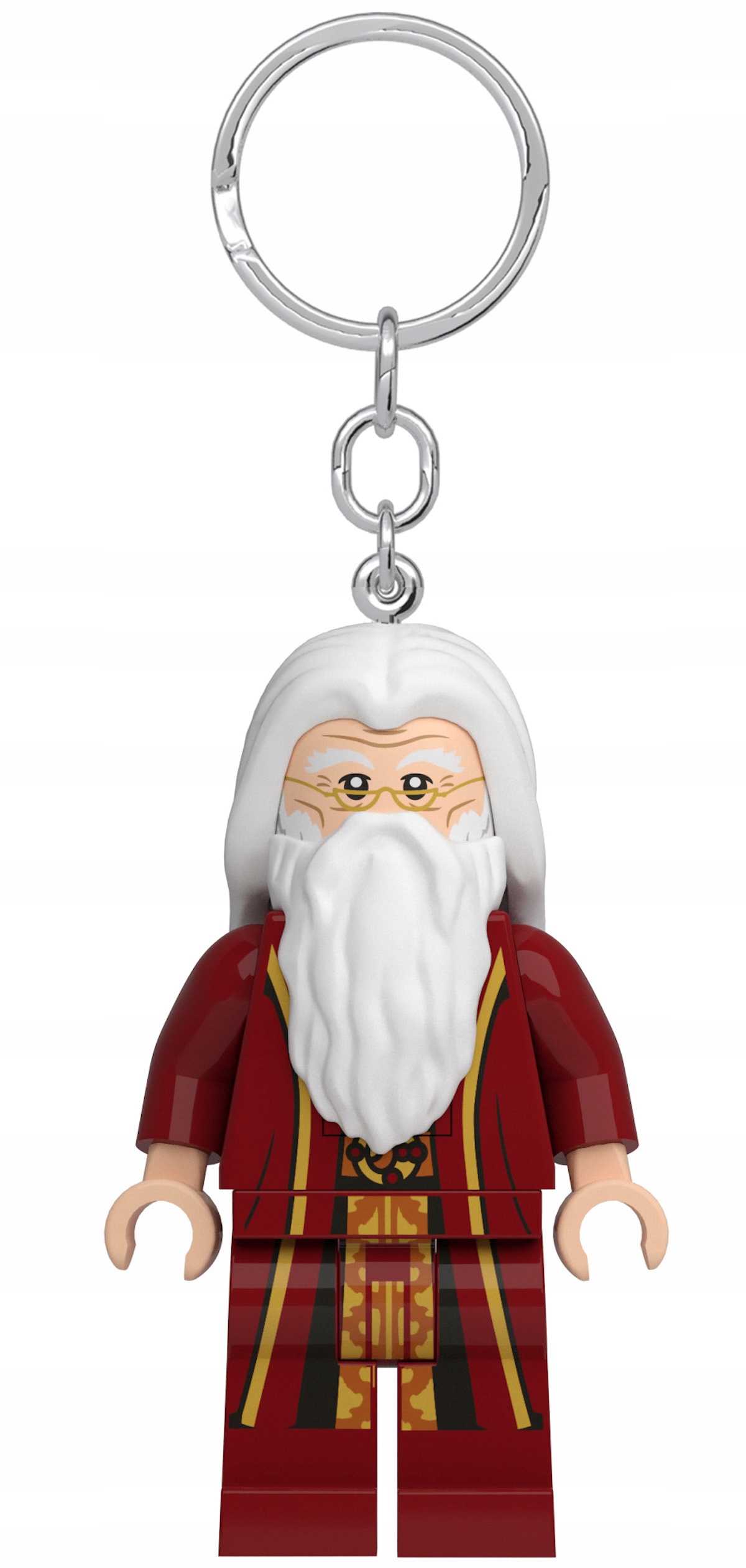 Kreatywny brelok LEGO z postacią Dumbledore'a