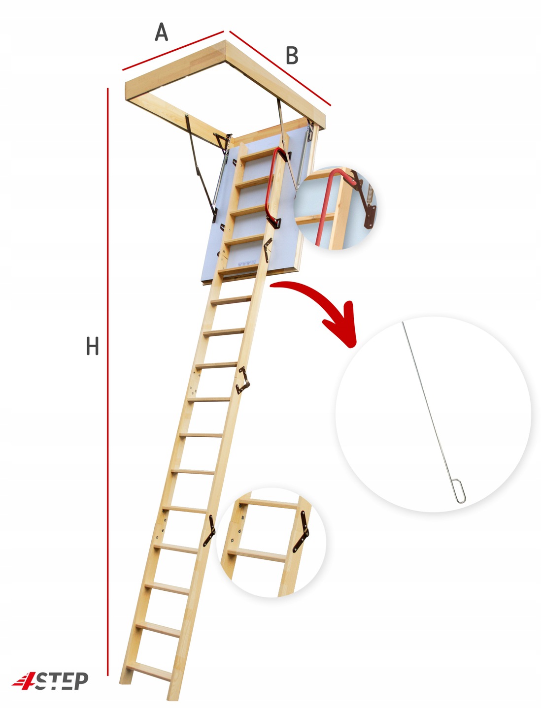 Schody strychowe Extreme 90x70 – Idealne rozwiązanie do Twojego domu