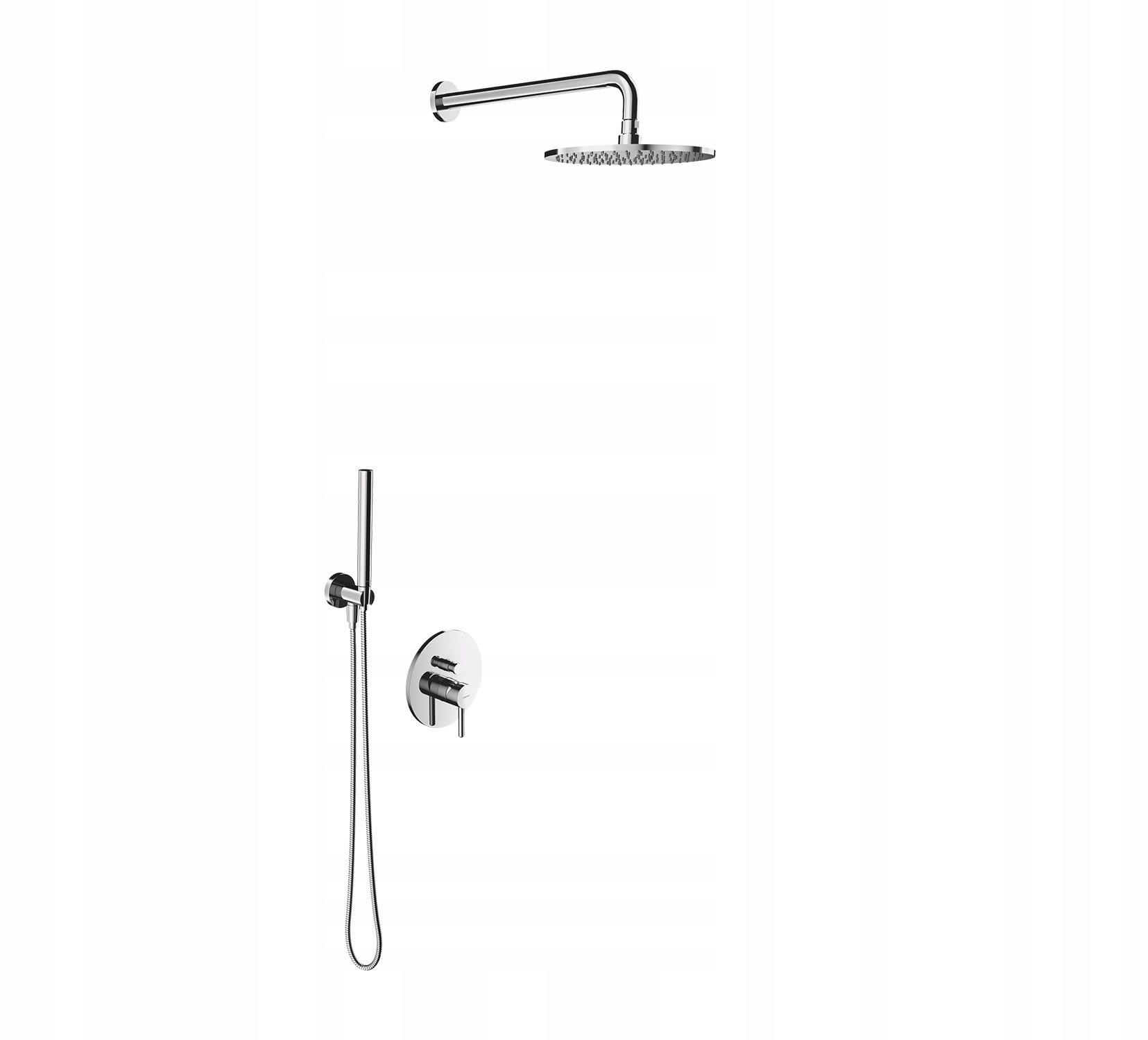 Zestaw prysznicowy Omnires System prysznicowy Y podtynkowy chrom – Elegancja i funkcjonalność w Twojej łazience