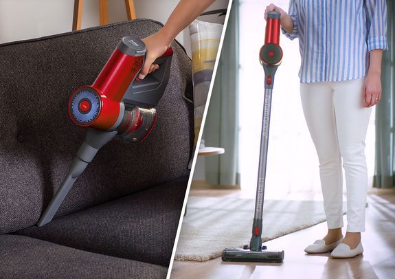Bezprzewodowa konstrukcja 2 w 1 Red PractiClean