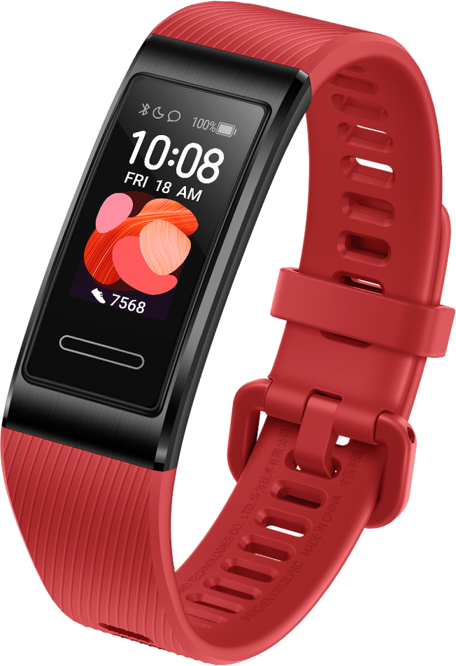 Huawei Band 4 Pro Czerwony Smartband Morele