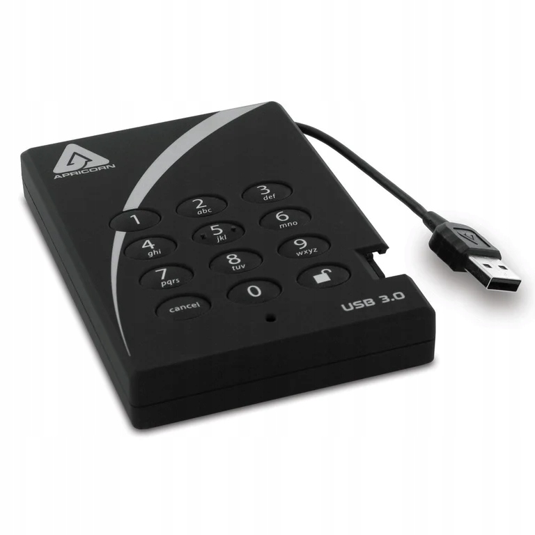 Aegis Padlock 1TB Czarny – Bezpieczne przechowywanie danych