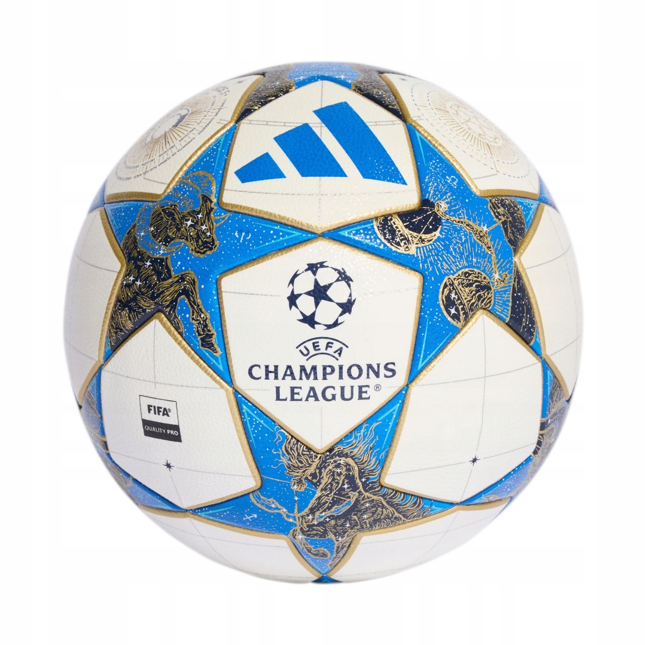 Piłka nożna adidas UCL Competition 25/26 League Phase JP1541 – Idealna do gry na trawie