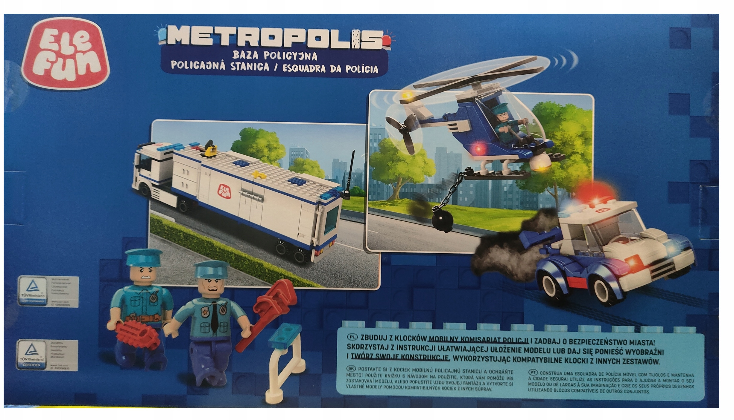 Kompatybilność z innymi markowymi klockami