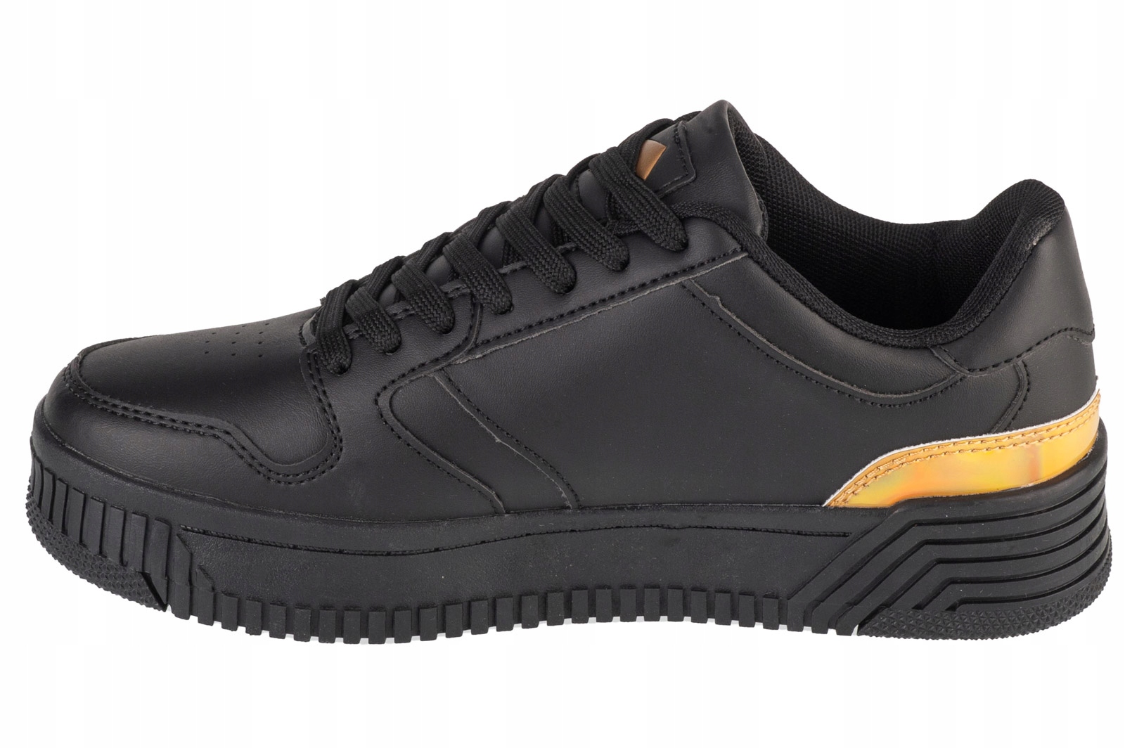 Stylowy design w kolorze czarnym i złotym