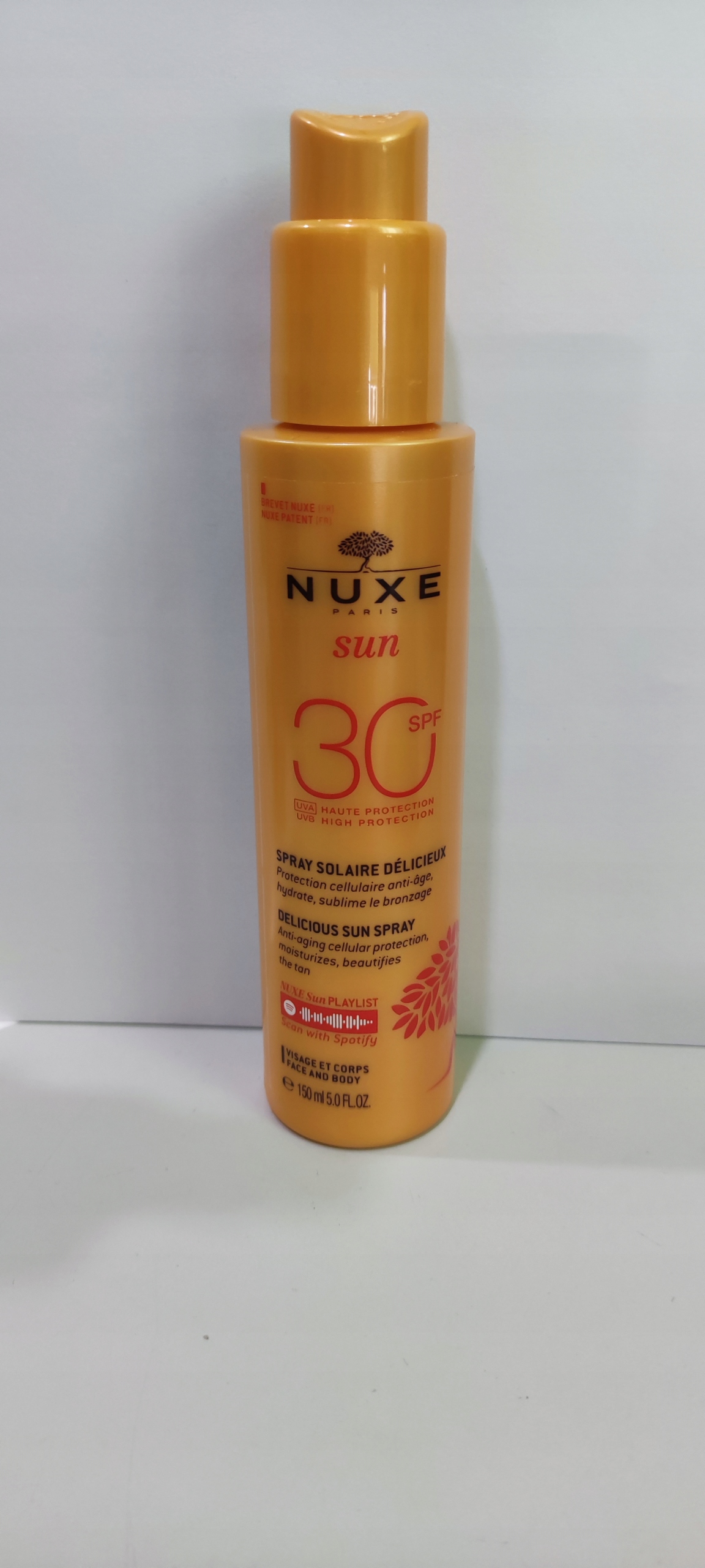 NUXE Sun Mleczko do opalania twarzy i ciała SPF30 150ml – Twoja ochrona przed słońcem