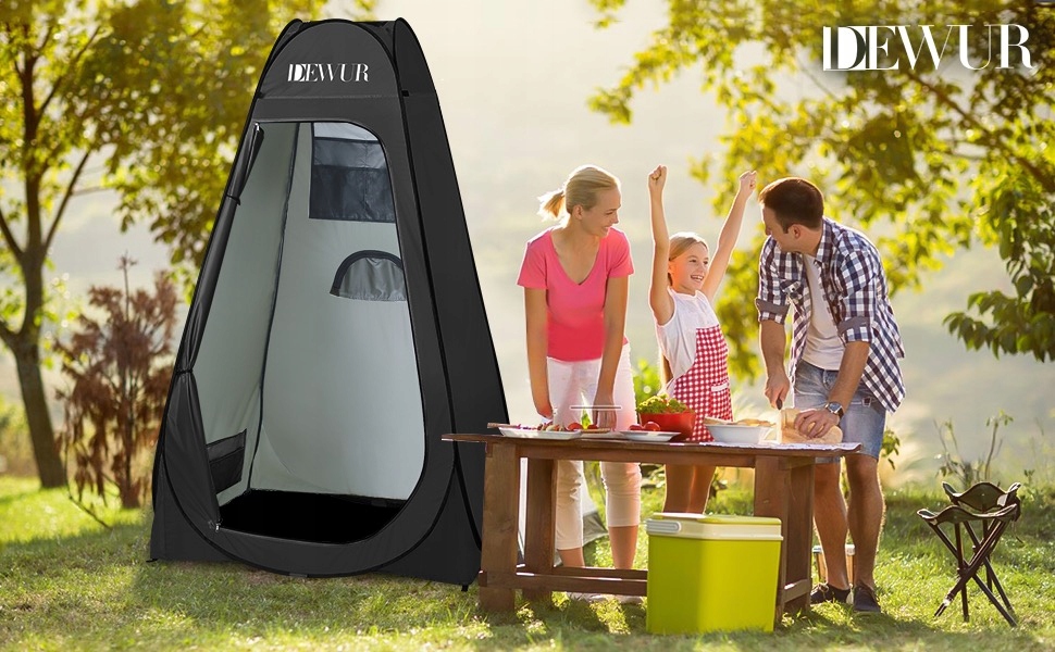 Kąpielowy Dewur Mobilny Kemping z ochroną UV 50+ – Idealny towarzysz na kemping