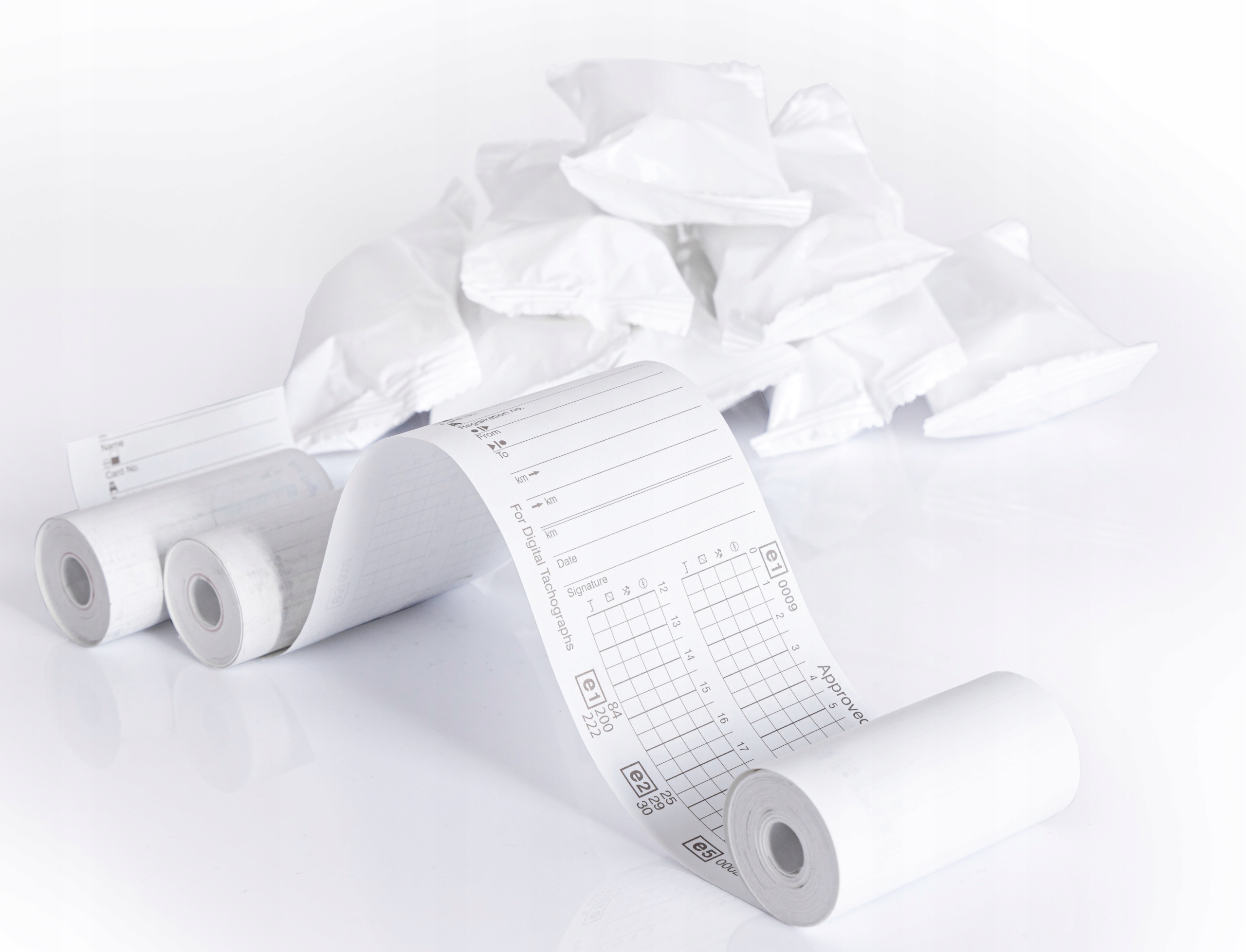 Homologowany papier termiczny – Odporny na czynniki zewnętrzne