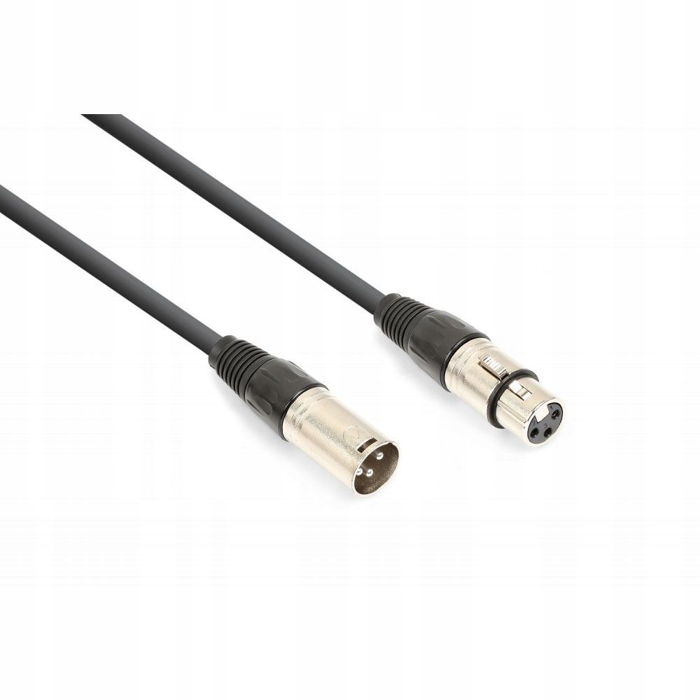 Kabel mikrofonowy XLR (m) - XLR (ż) 1,5 m – Profesjonalna jakość dźwięku