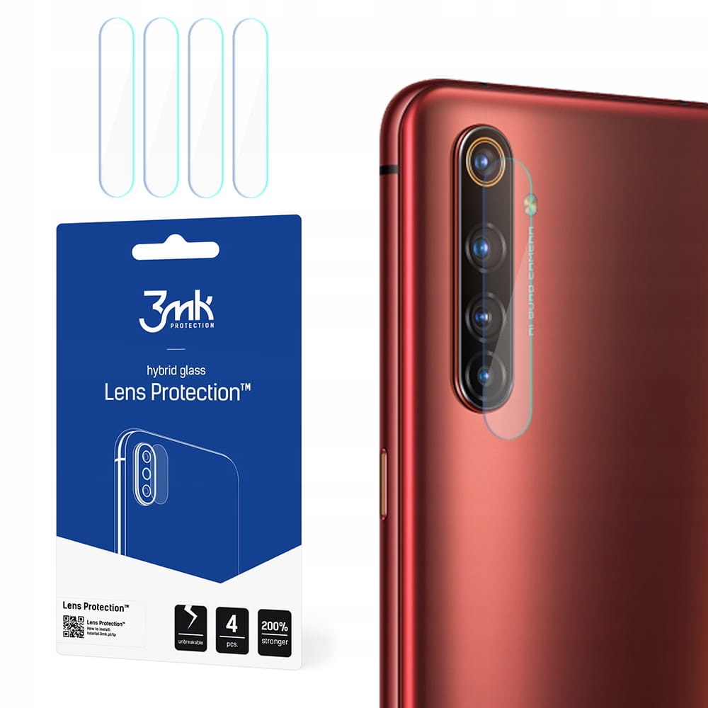 Zestaw zawiera 4 sztuki szkła ochronnego