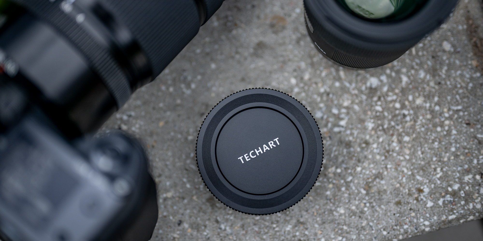 Adapter bagnetowy Techart EF-FG01+ - Canon EF / Fujifilm G