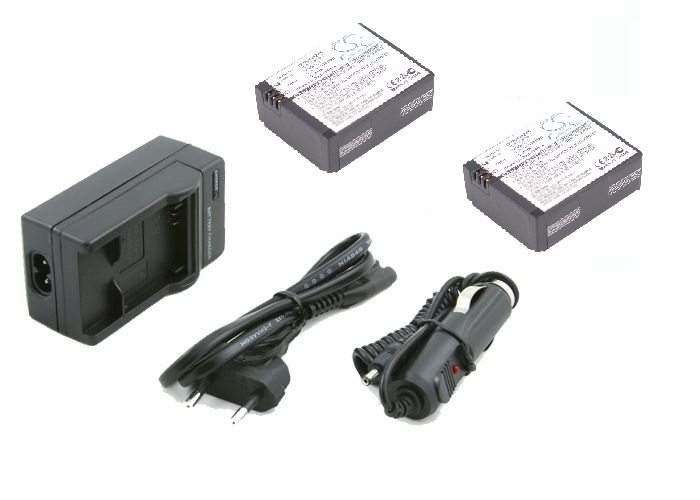 Zestaw Xrec 2x BATERIA + ŁADOWARKA do GoPro Hero 3 / 3+ – Wydajność i niezawodność
