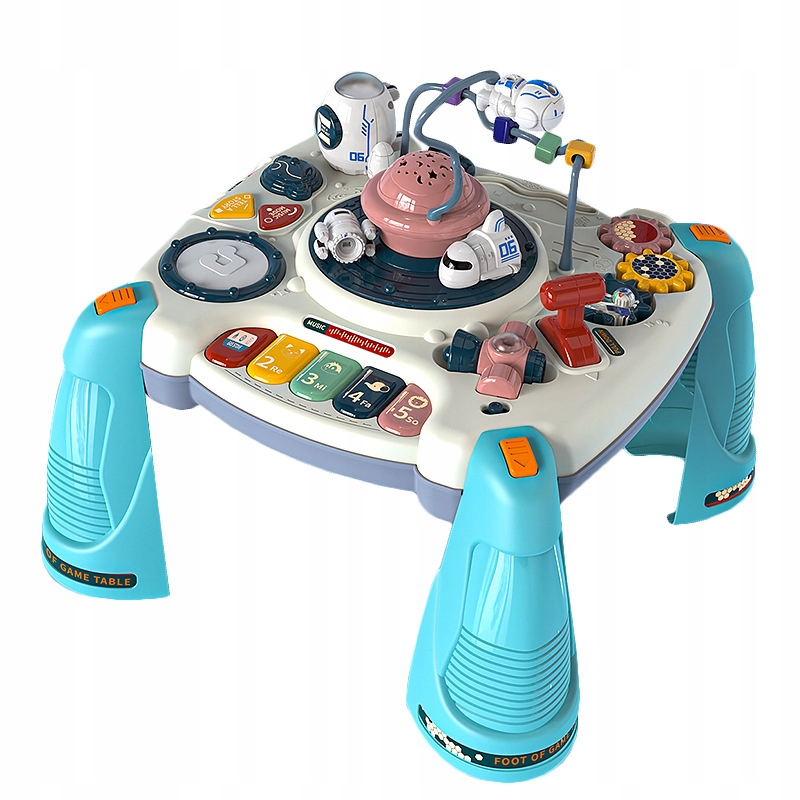 Edukacyjny Interaktywny Stolik Dla Dzieci 2W1 KOSMOS Projektor – Zabawka, która łączy naukę z zabawą