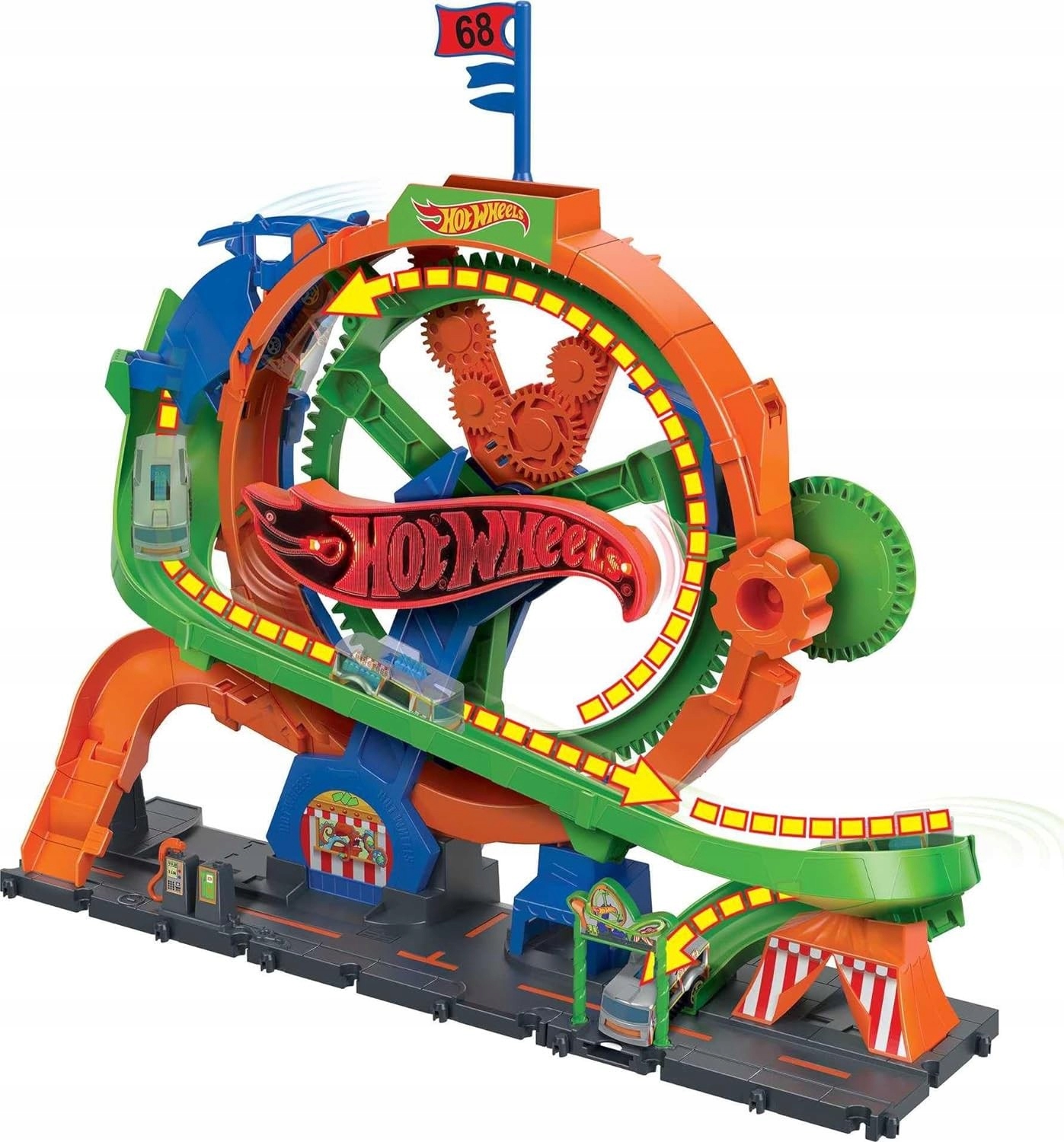 Płonąca pętla i pierścień ognia