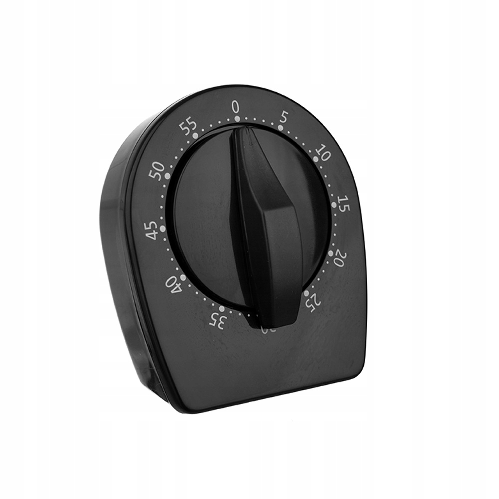 Minutnik kuchenny mechaniczny ręczny do jajek czarny BRUNBESTE BB-3528 – Idealny pomocnik w kuchni