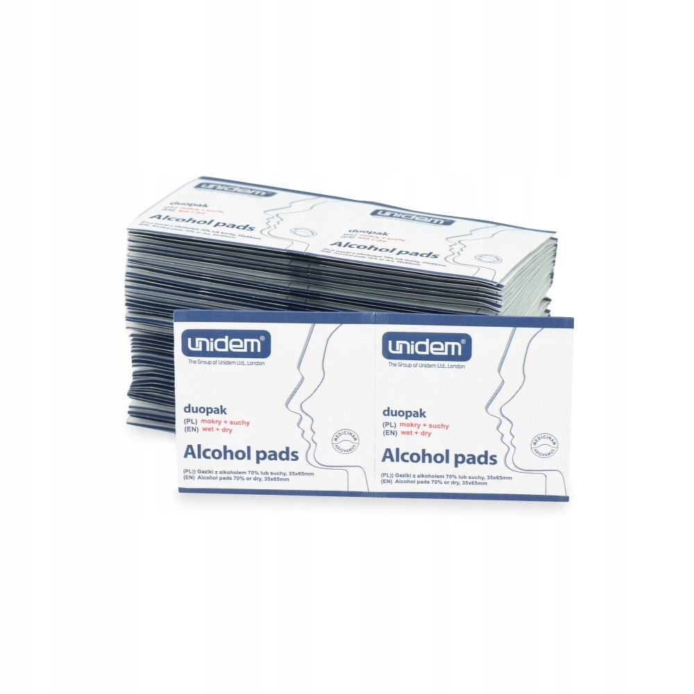 Dualpack: 50 suchych i 50 mokrych ściereczek