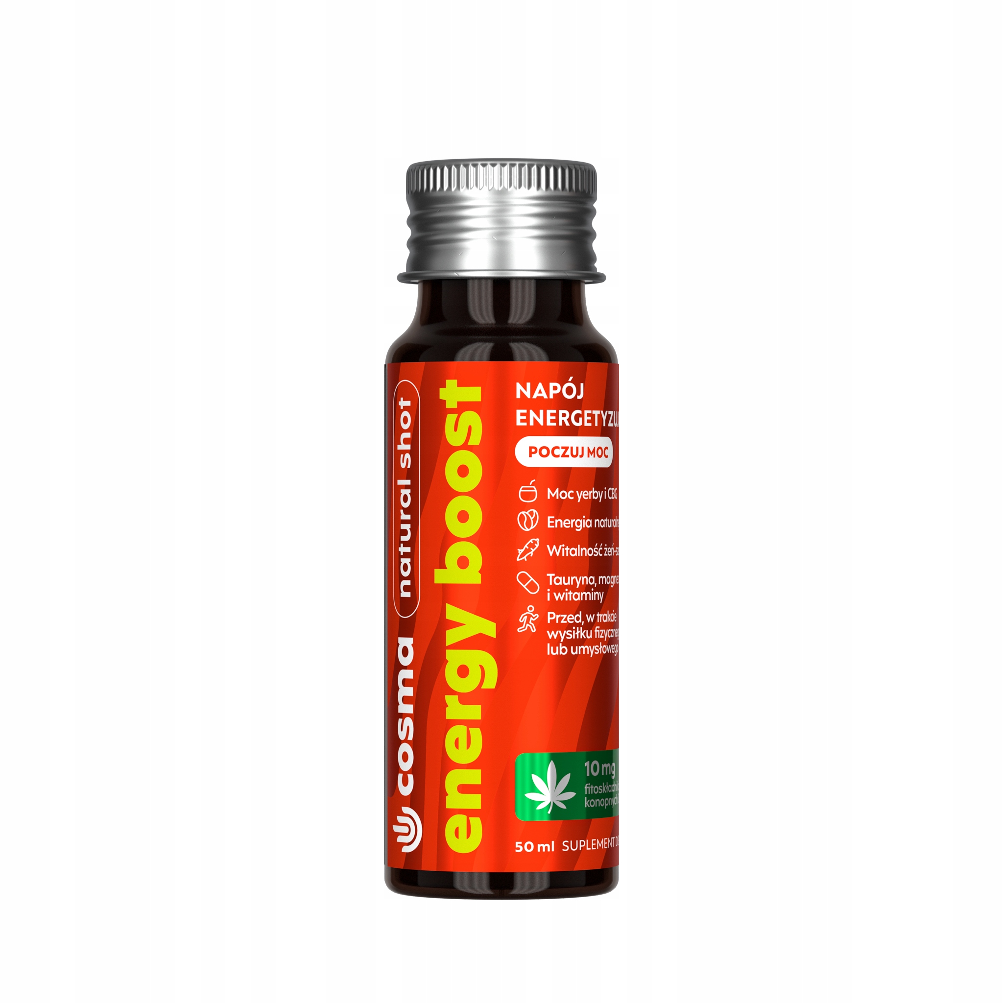COSMA_Cannabis Energy Boost – zastrzyk energii