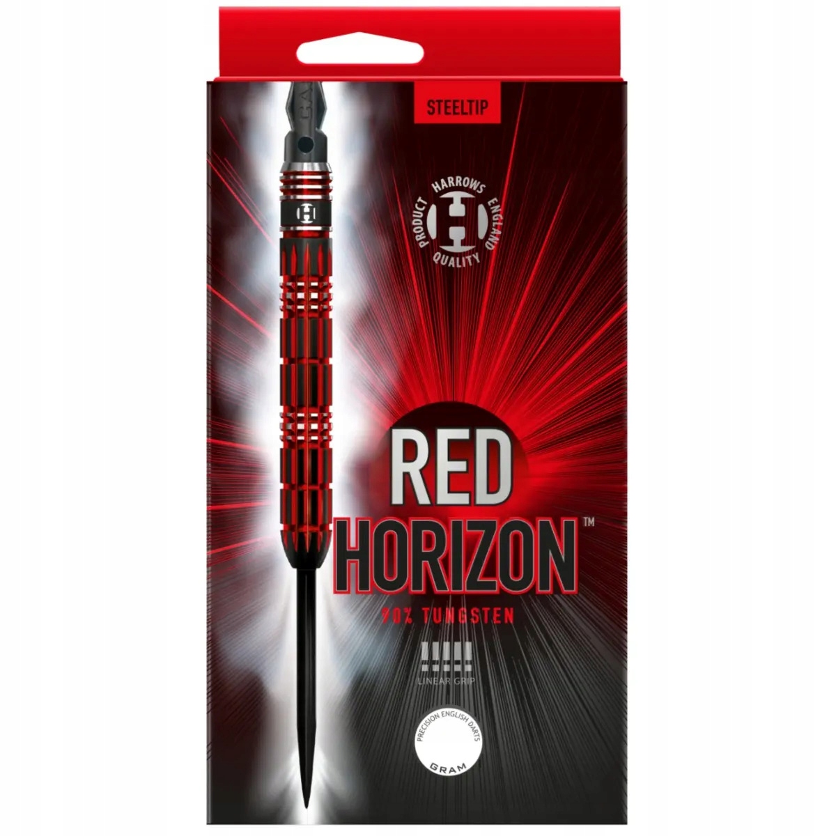 Rzutki Harrows RED HORIZON 90% steeltip 23 g – Doskonałe do gry w darta