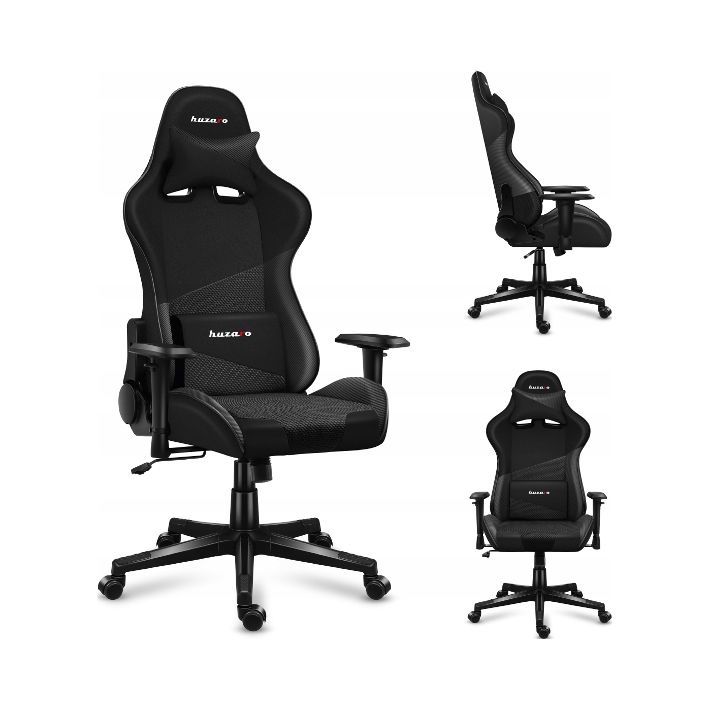 Fotel Gamingowy Huzaro Force 6.2 Carbon – Komfort i styl dla graczy