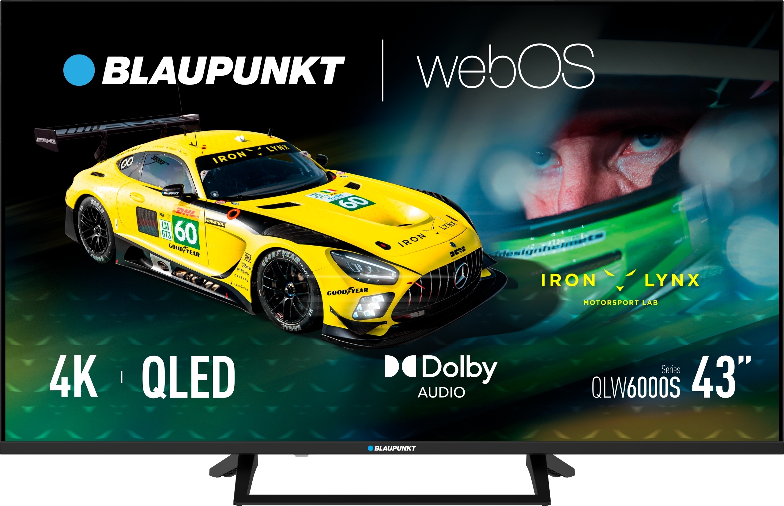 Telewizor QLED Blaupunkt 43QLW6000S – Nowoczesna rozrywka w Twoim domu