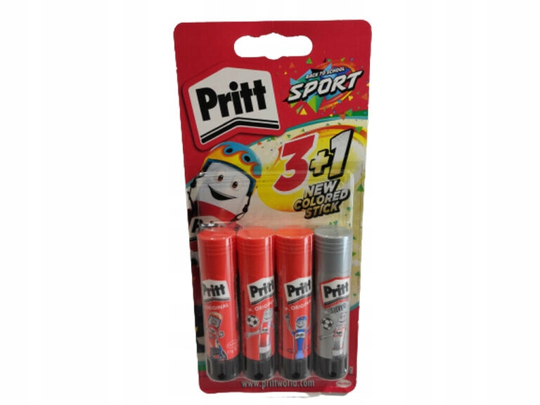 Pritt Klebestift 3+1 11g BTS2024 Abenteuer in der Natur – Idealny wybór do biura i kreatywnych projektów