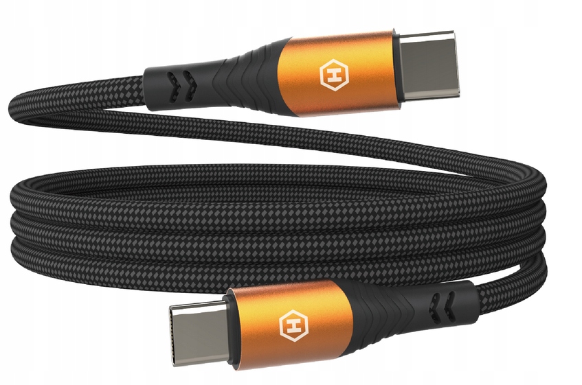 Kabel Hammer USB-C - USB-C 5A 100W 1m (482Mbp/s) - Niezawodna jakość i wydajność