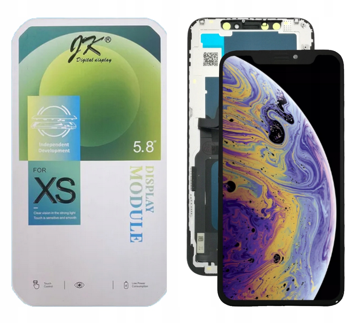 Wyświetlacz Ekran LCD do Apple iPhone XS JK Wymienny Chip – Idealne rozwiązanie dla Twojego iPhone'a