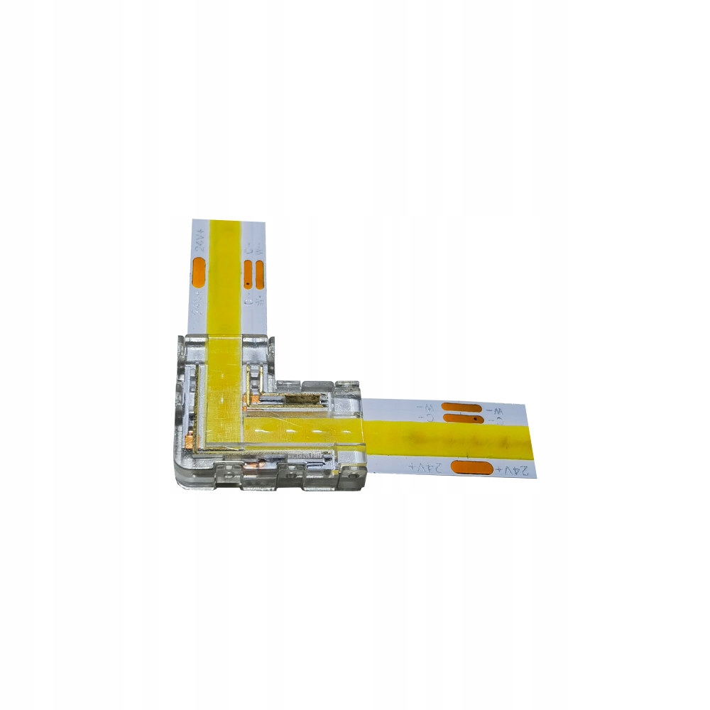 Szybkozłączka do taśm LED CCT 3PIN COB IP20 PCB 10MM typ 'L' – Idealne rozwiązanie dla Twojego oświetlenia