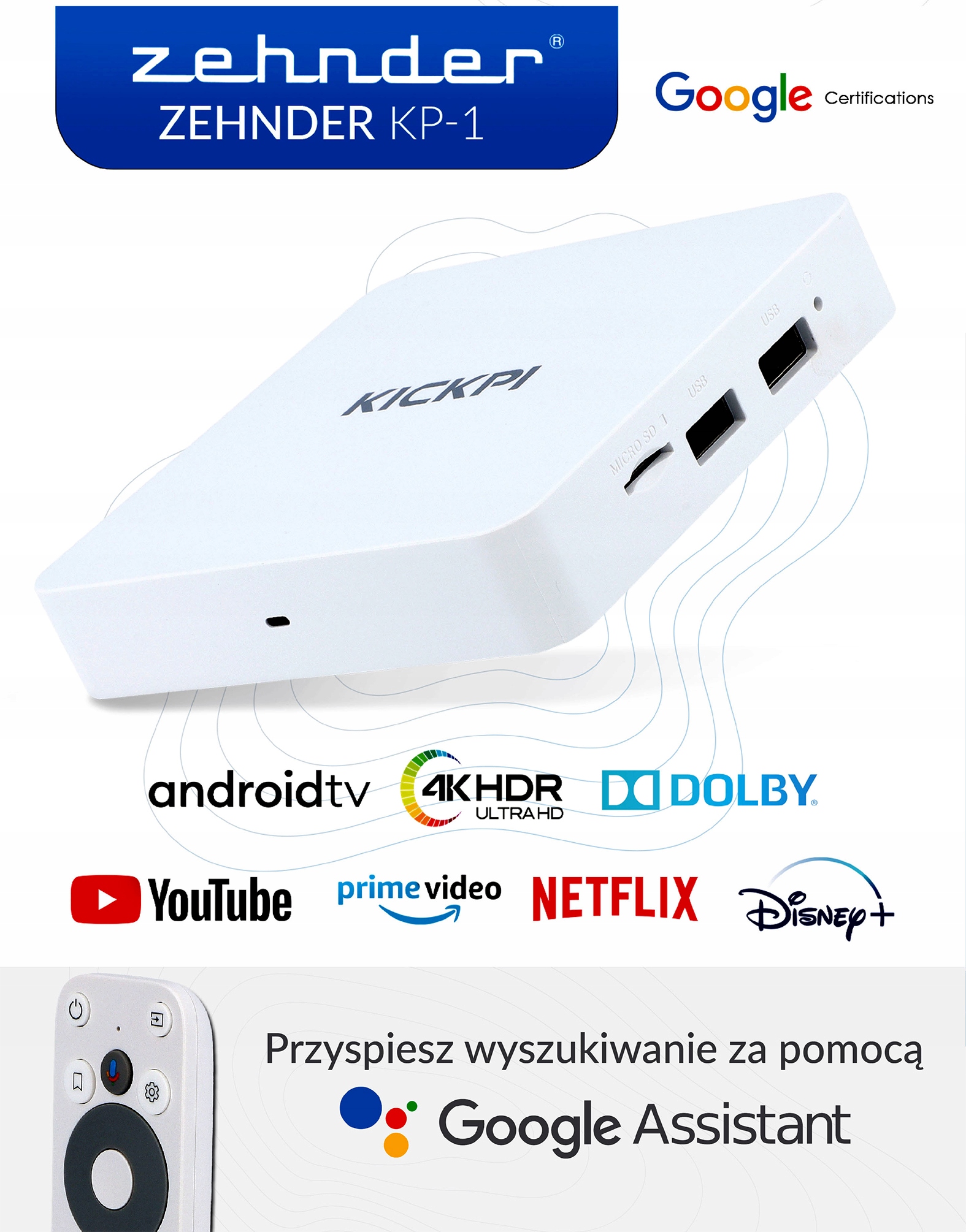 System Android TV 11 z dostępem do tysięcy aplikacji