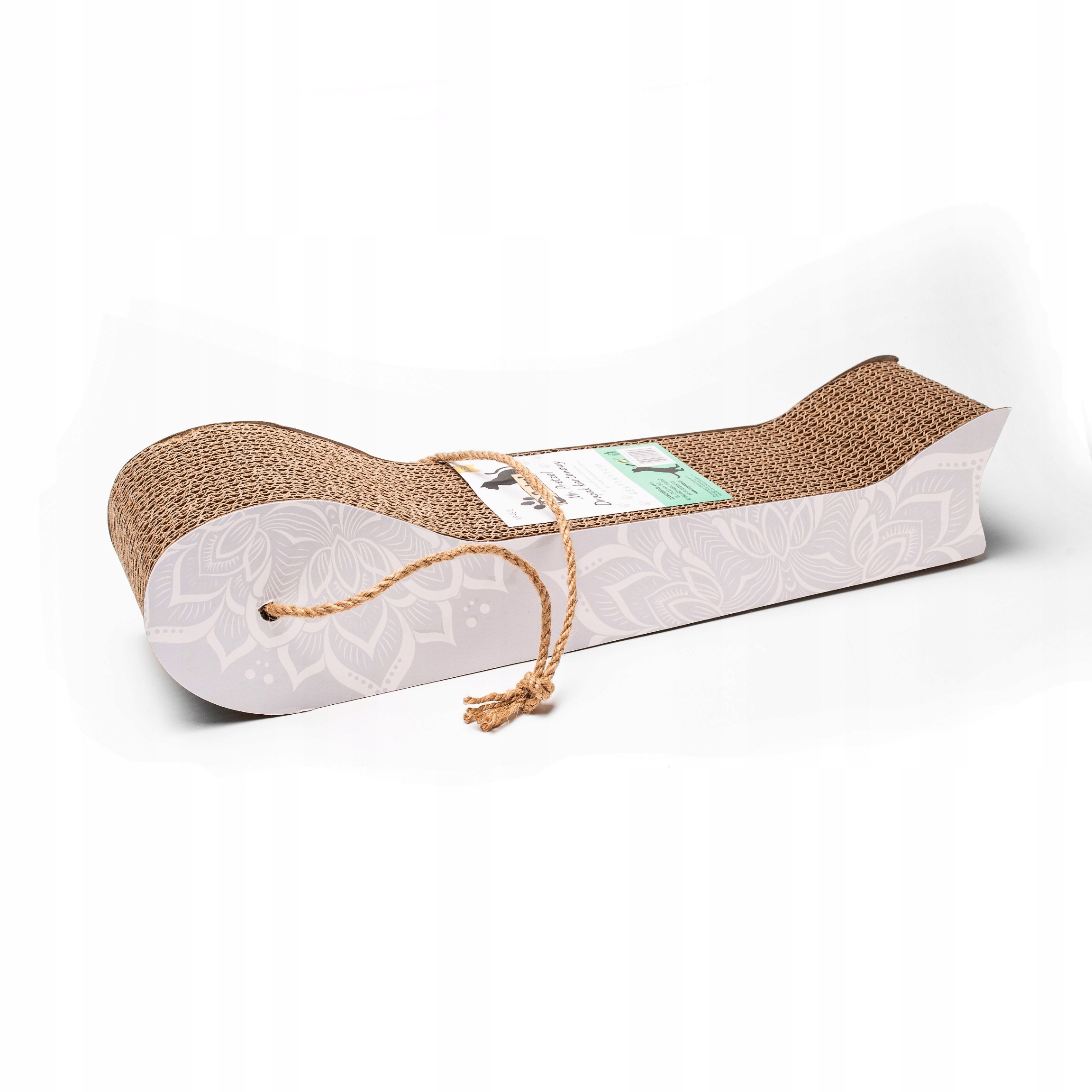 Mr. Pretzel Drapak Kartonowy 48x11x11 cm – Idealny dla Twojego Kota!