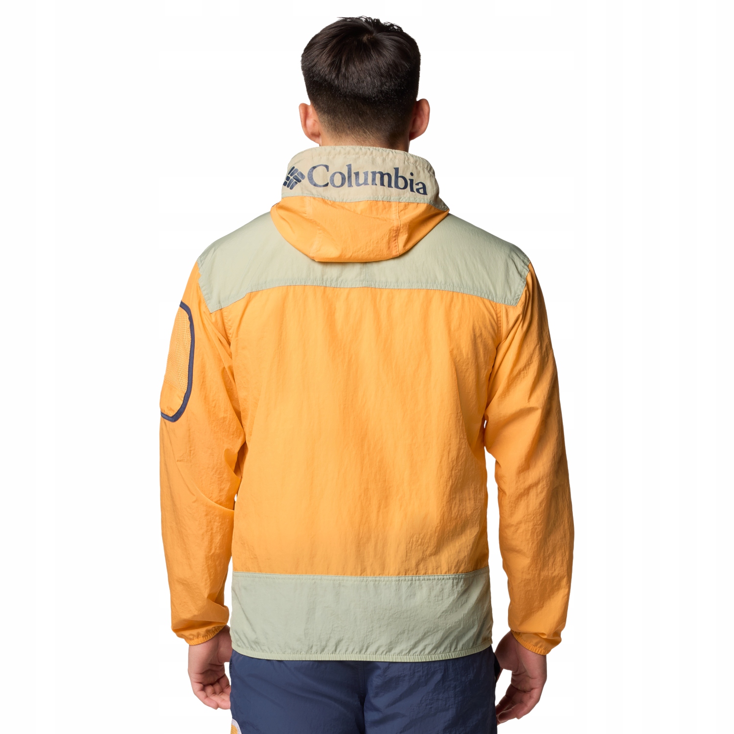 Columbia Challenger Windbreaker Anorak – Męska kurtka w kolorze żółtym