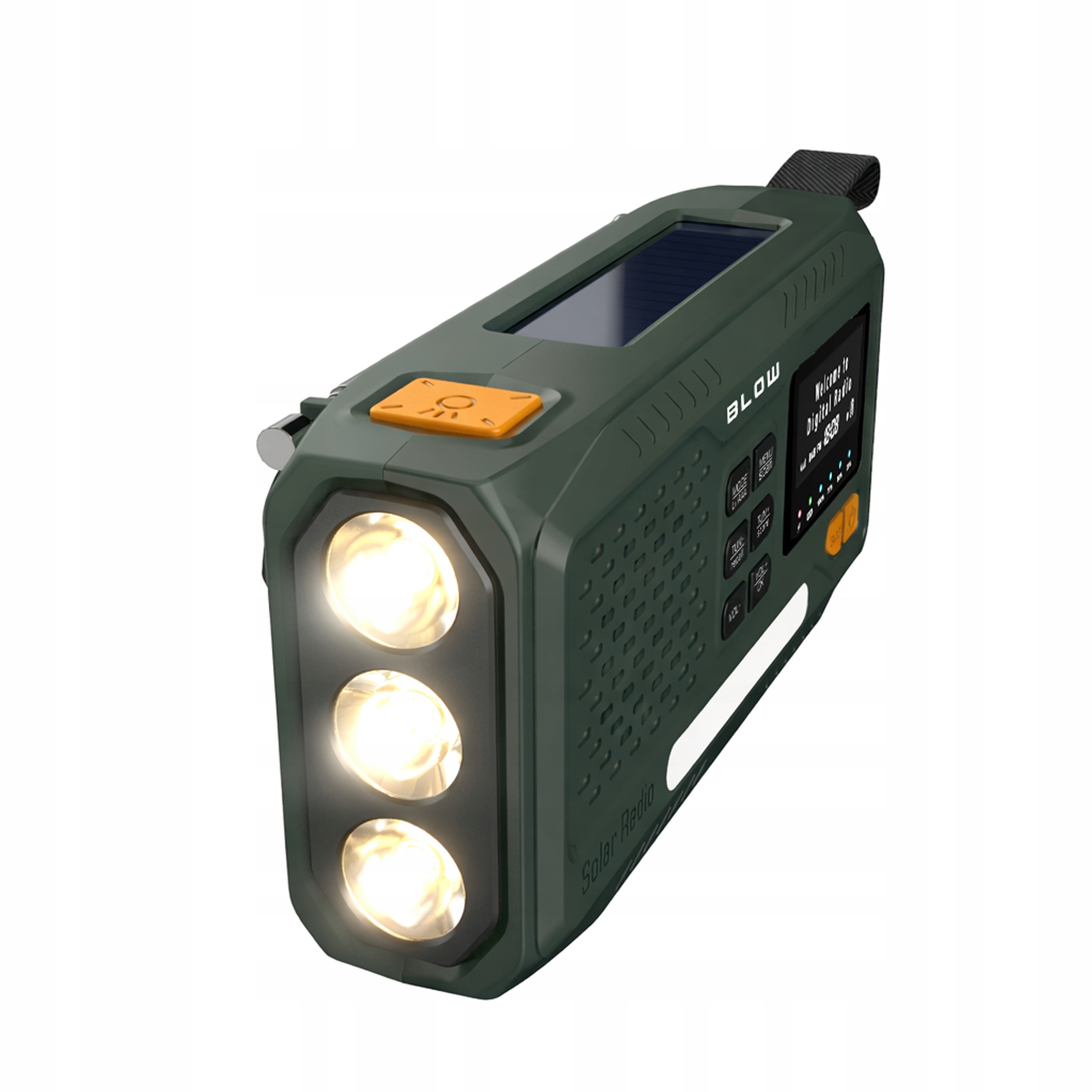 Niezawodna latarka z regulacją jasności