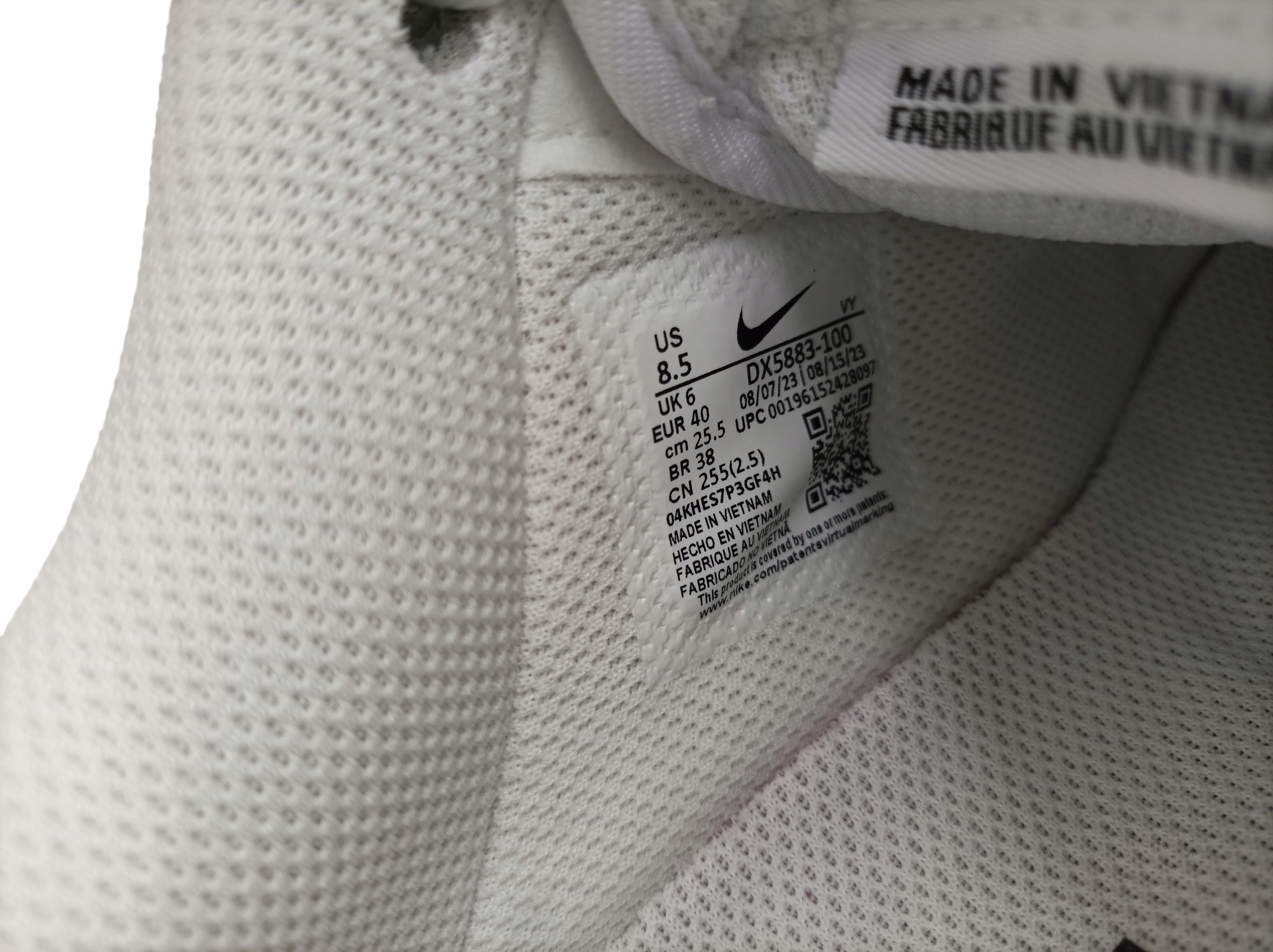 Idealne dopasowanie – rozmiar 40 i długość wkładki 25,5 cm