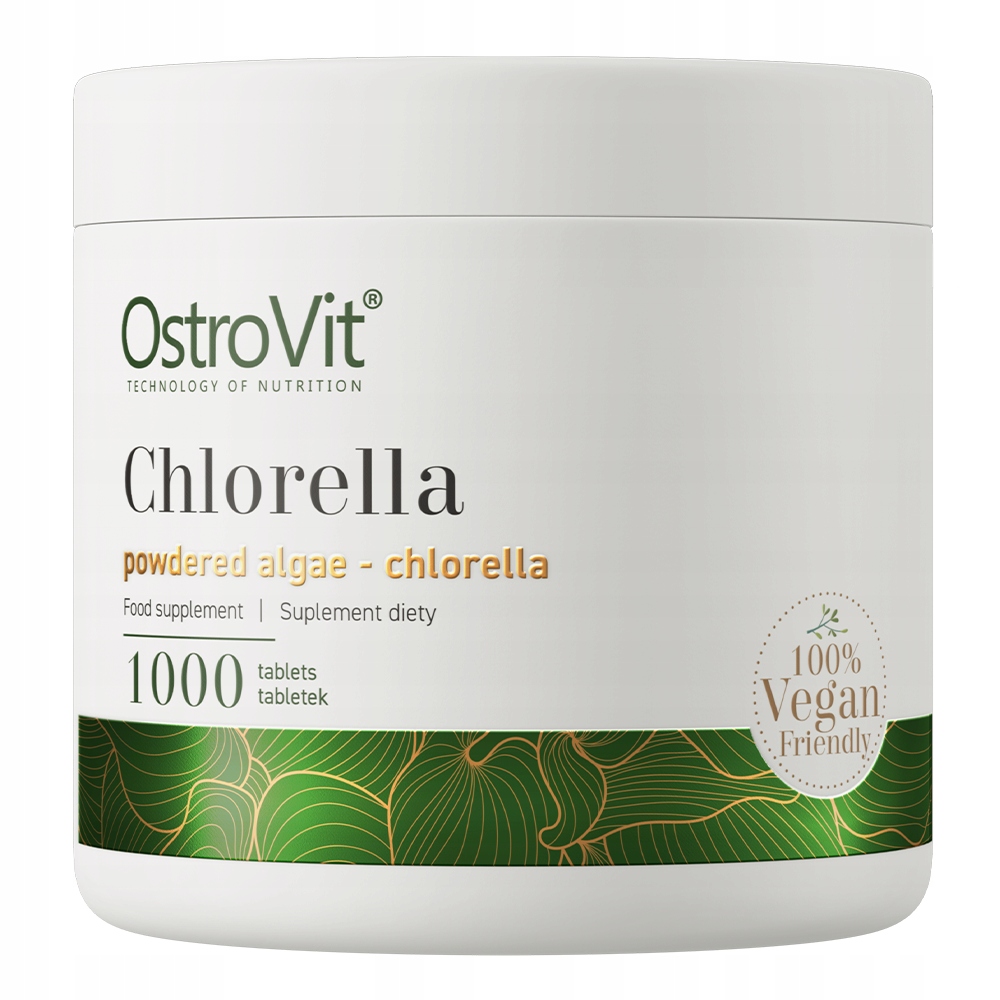 OstroVit Chlorella 1000 tabletek – Twoje źródło zdrowia i energii