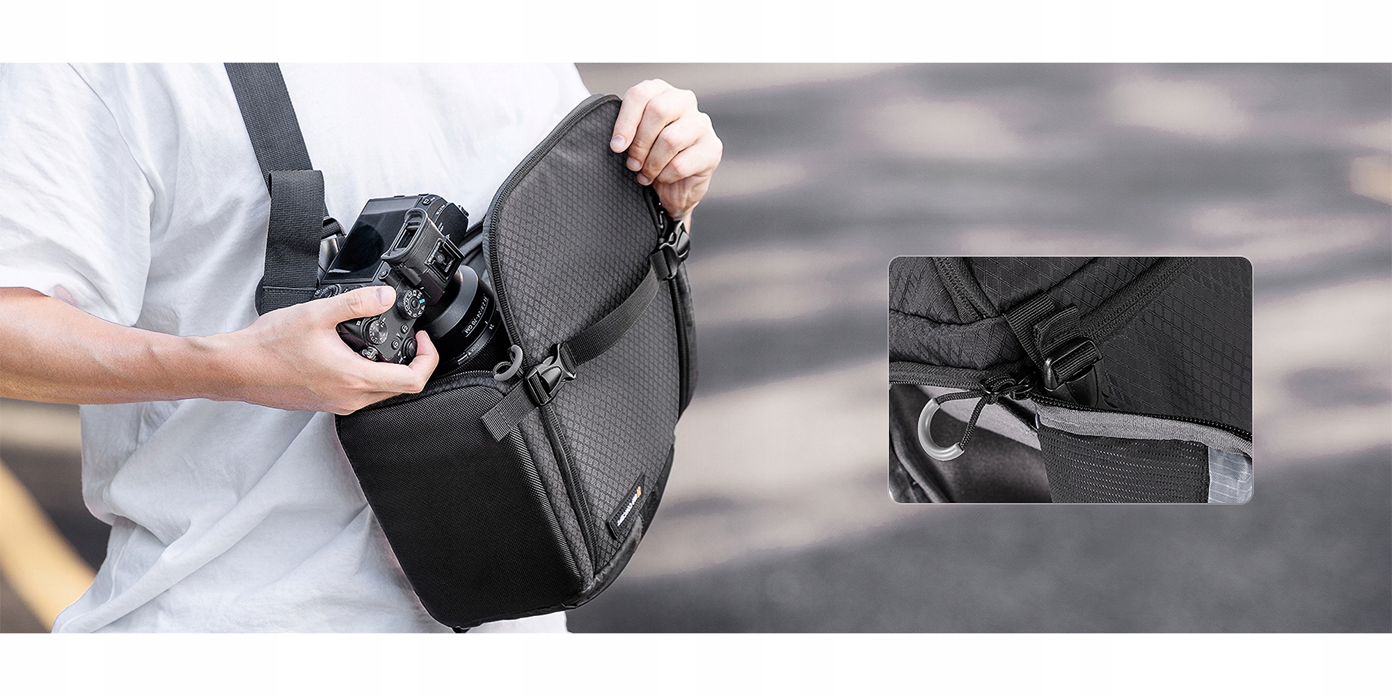 Wszechstronny plecak typu 'sling bag' – komfort i styl
