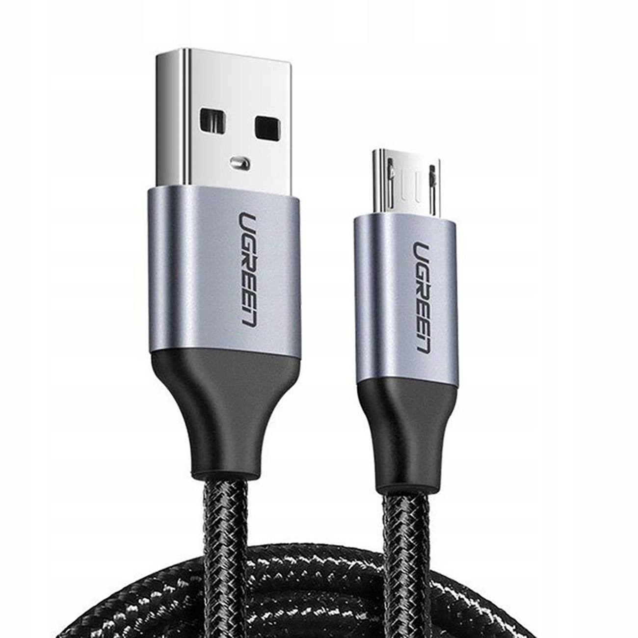 Kabel UGREEN USB-A - microUSB 1 m Szary (60146) – Wysoka jakość i niezawodność