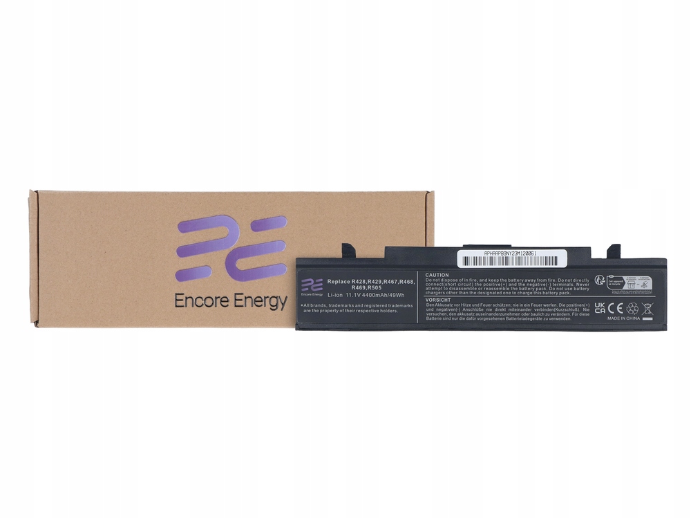 Bateria Encore Energy do laptopa Samsung R428 R429 R467 R468 R469 R505 – Wydajność i niezawodność