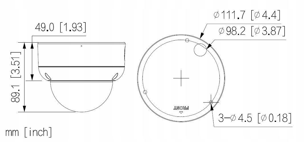 Łatwy montaż w różnych orientacjach