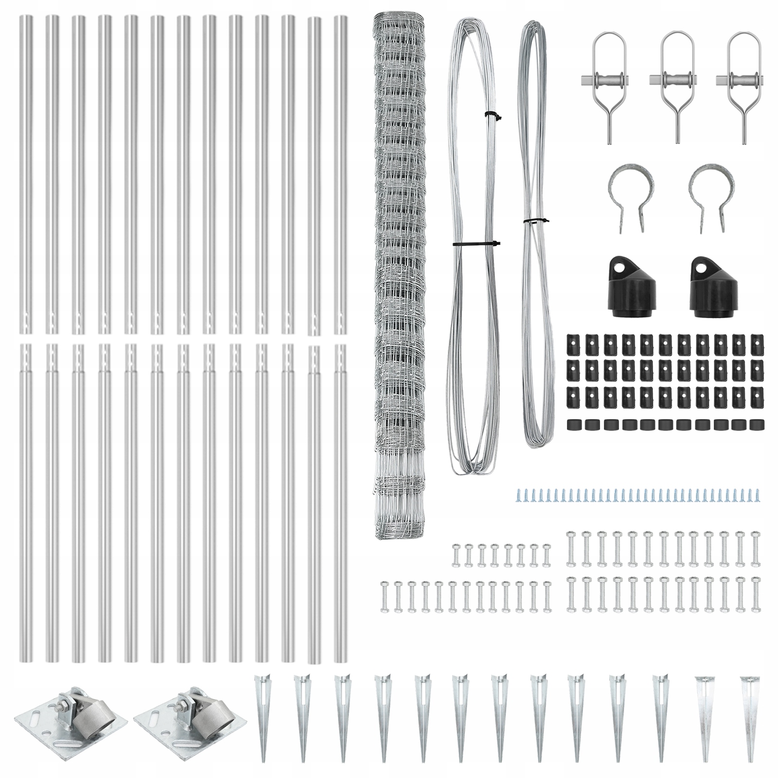 Trwała konstrukcja ze stali ocynkowanej – Odporny na warunki atmosferyczne